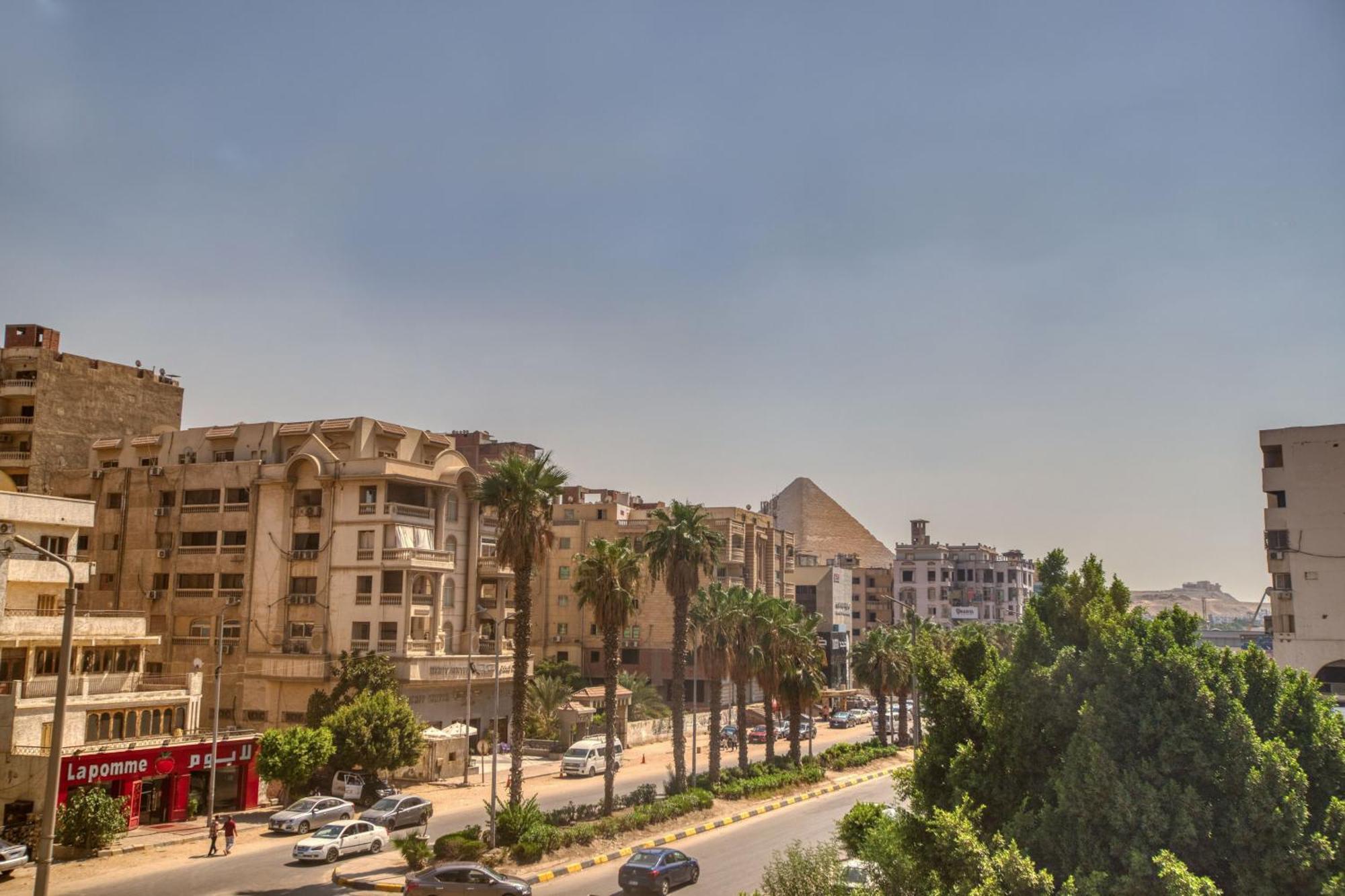Khattab Pyramids View Hotel Kafret el-Gabal Kültér fotó