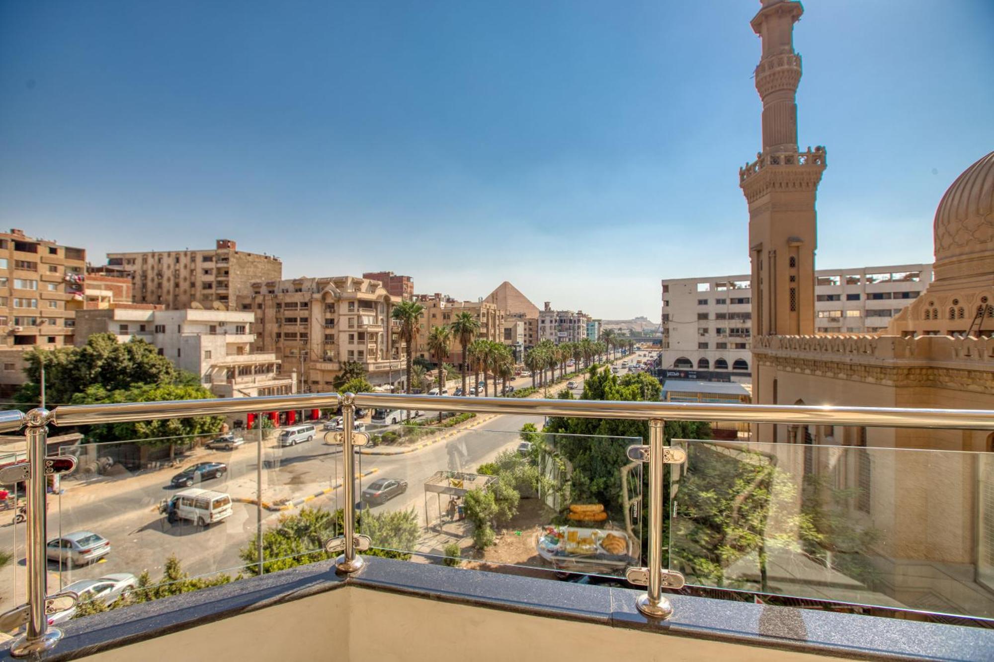 Khattab Pyramids View Hotel Kafret el-Gabal Kültér fotó